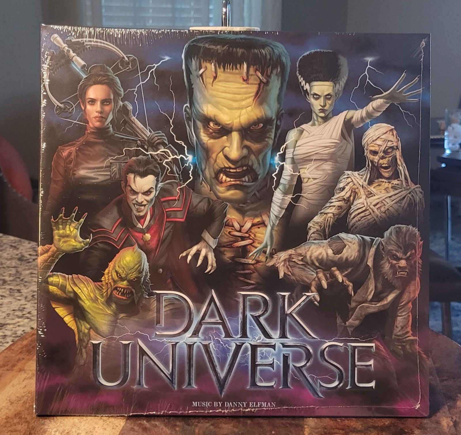 DANNY ELFMAN DARK UNIVERSE SOUNDTRACK VINYL LP UNIVERSAL STUDIO EPIC OPENING DAY