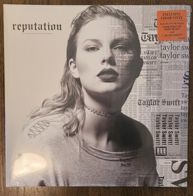 Taylor Swift Reputation ORANGE LIMITED VINYL NEW SEALED