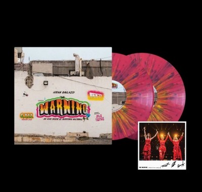 SIGNED The Warning Live From Auditorio Nacional, CDMX 2LP Rosa Mexicano Vinyl 