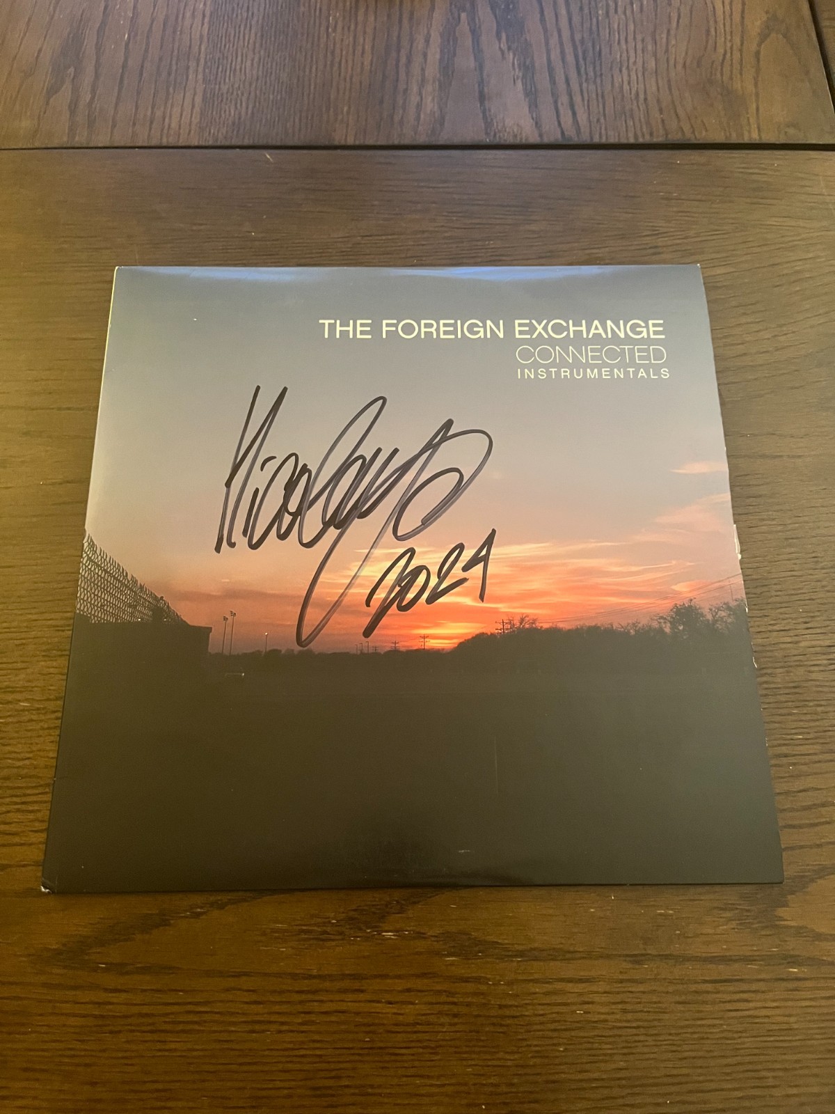 The Foreign Exchange - Connected  Instrumentals  2 x LP  2004  SIGNED BY NICOLAY