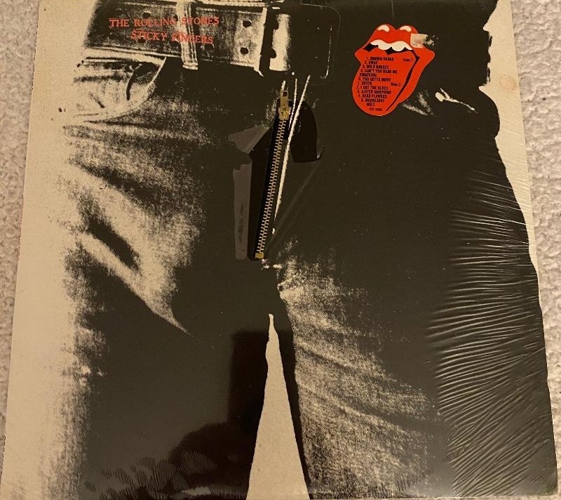 SEALED 1971 Rolling Stones Sticky Fingers Vinyl