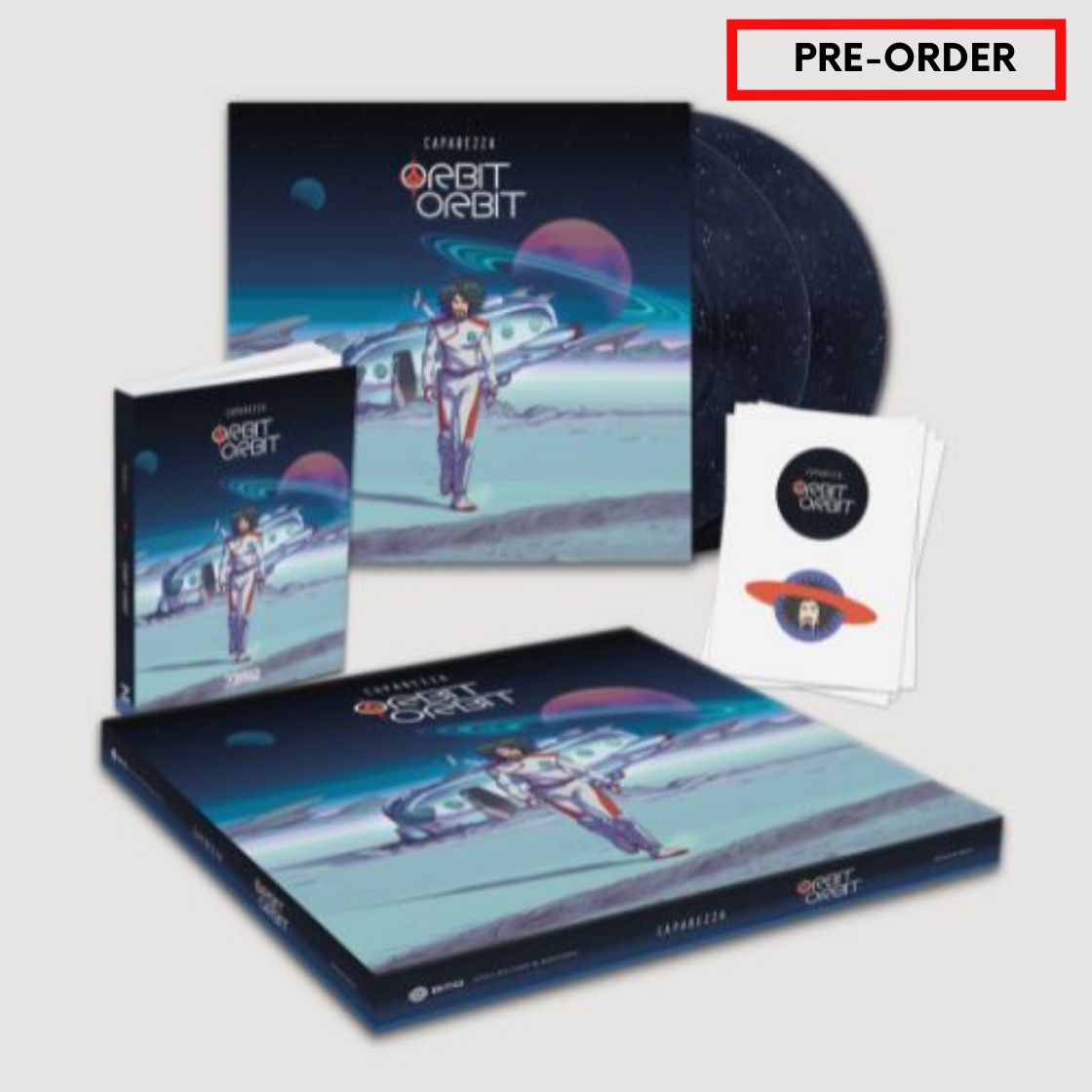 Pre Order   Pre Vendita   Caparezza     Orbit Orbit Space Box 2 lp space   gadget
