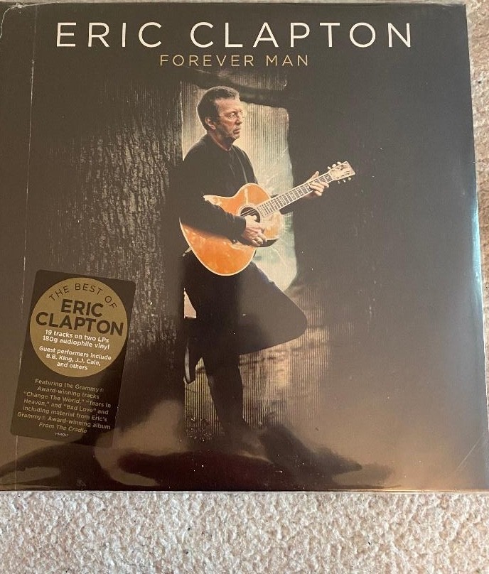 ERIC CLAPTON Forever Man 2LP on 180 GRAM VINYL New SEALED audiophile