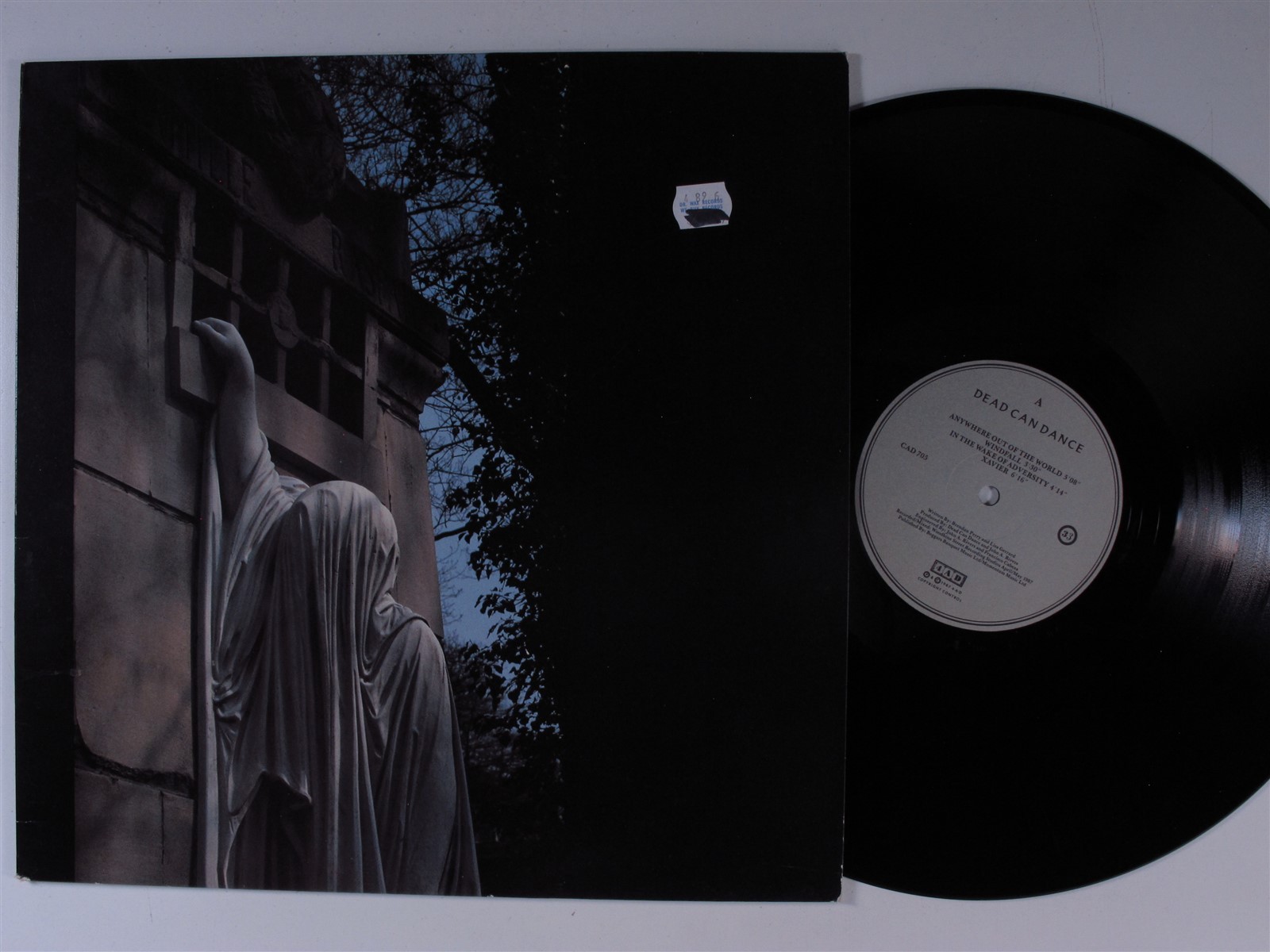 DEAD CAN DANCE Within The Realm Of A Dying Sun 4AD LP VG  uk y