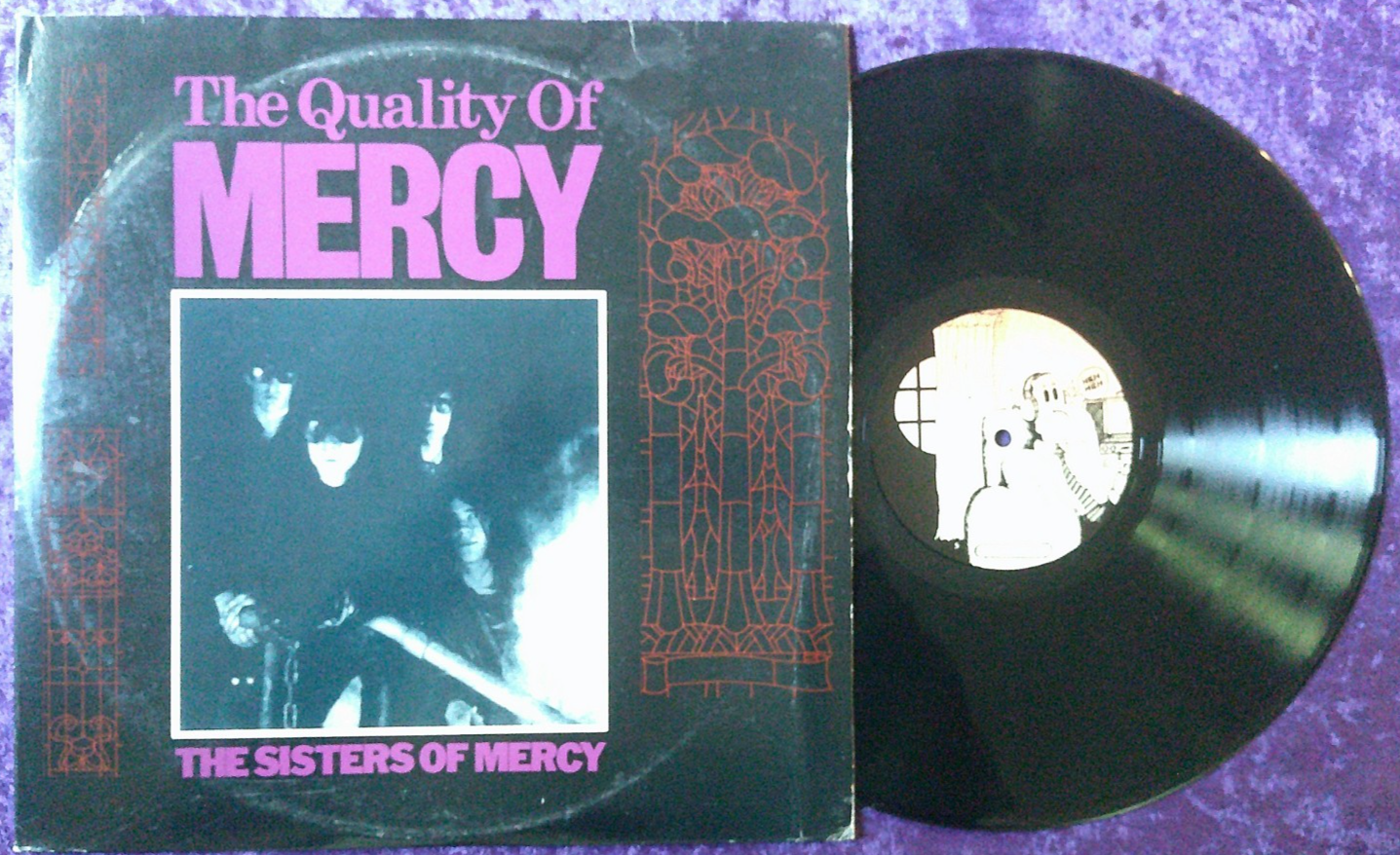 The Sisters Of Mercy     The Quality Of Mercy - BELGIUM IMPORT PROMO 2LP 1987