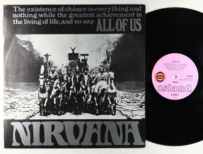 Nirvana - All Of Us LP - Island UK OG Press VG 