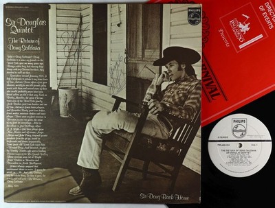 Sir Douglas Quintet - Return Of Doug Saldana LP - Philips VG  PROMO Autograph