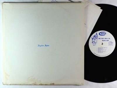 Negative Space - Hard, Heavy, Mean   Evil... LP - Castle - Rare Psych Press Pack