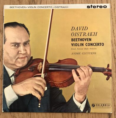 Columbia B S SAX 2315 Oistrakh Beethoven Violin Concerto