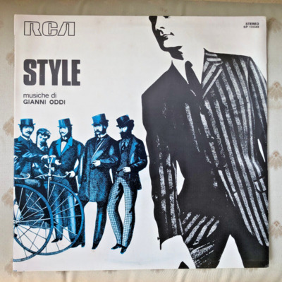 GIANNI ODDI LP STYLE 1972 1st ORIG  RCA SP ITALIAN OST LIBRARY FUNK JAZZ ITALY