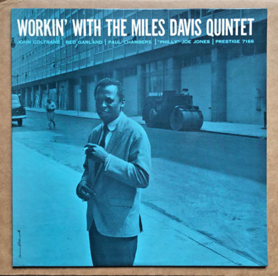 MILES DAVIS LP  WORKIN WITH THE MILES DAVIS QUINTET  US 1960 1st PRESTIGE DG RVG
