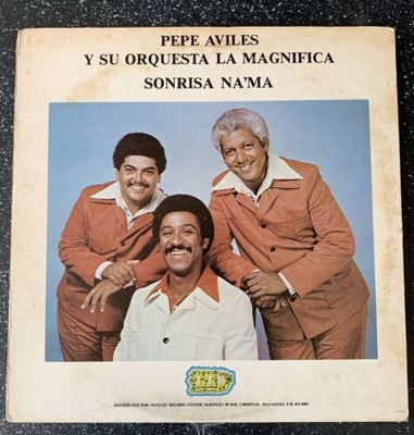 LP Pepe Avilez Y Su Orquesta La Magnifica Sonrisa Na    Ma   
