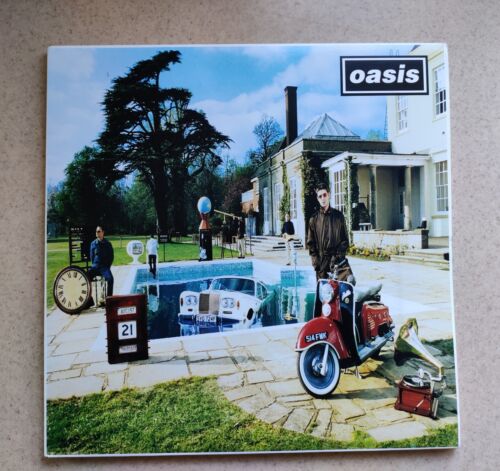 Oasis Be Here Now Double Album Lp Crelp 219 Played Once Or Twice.