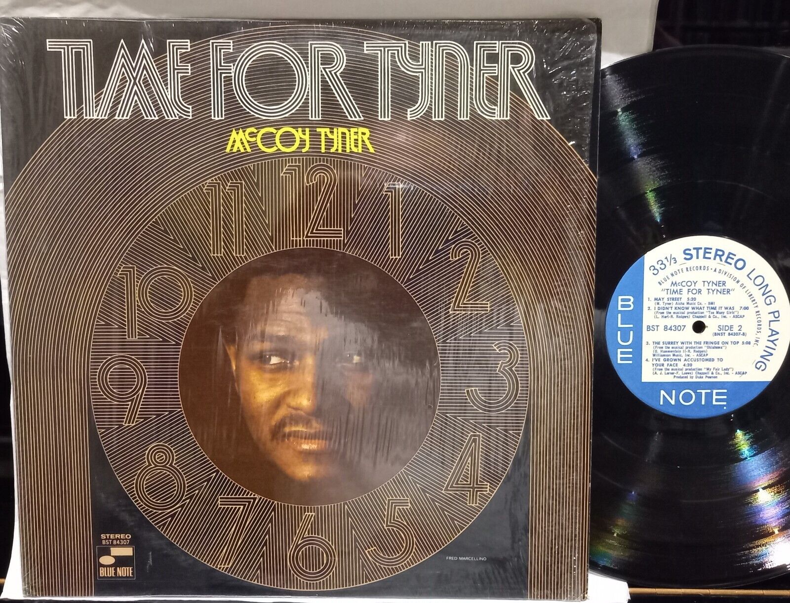 McCOY TYNER TIME FOR TYNER-LP US 1969 BLUE NOTE BST 84307  1 LP PHAROAH SANDERS 