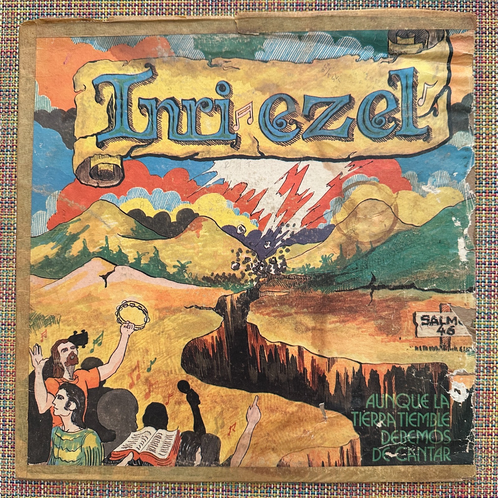 INRI EZEL / ULTRA RARE PUERTO RICO PSYCH GARAGE LATIN FUNK GOSPEL LP ROKA