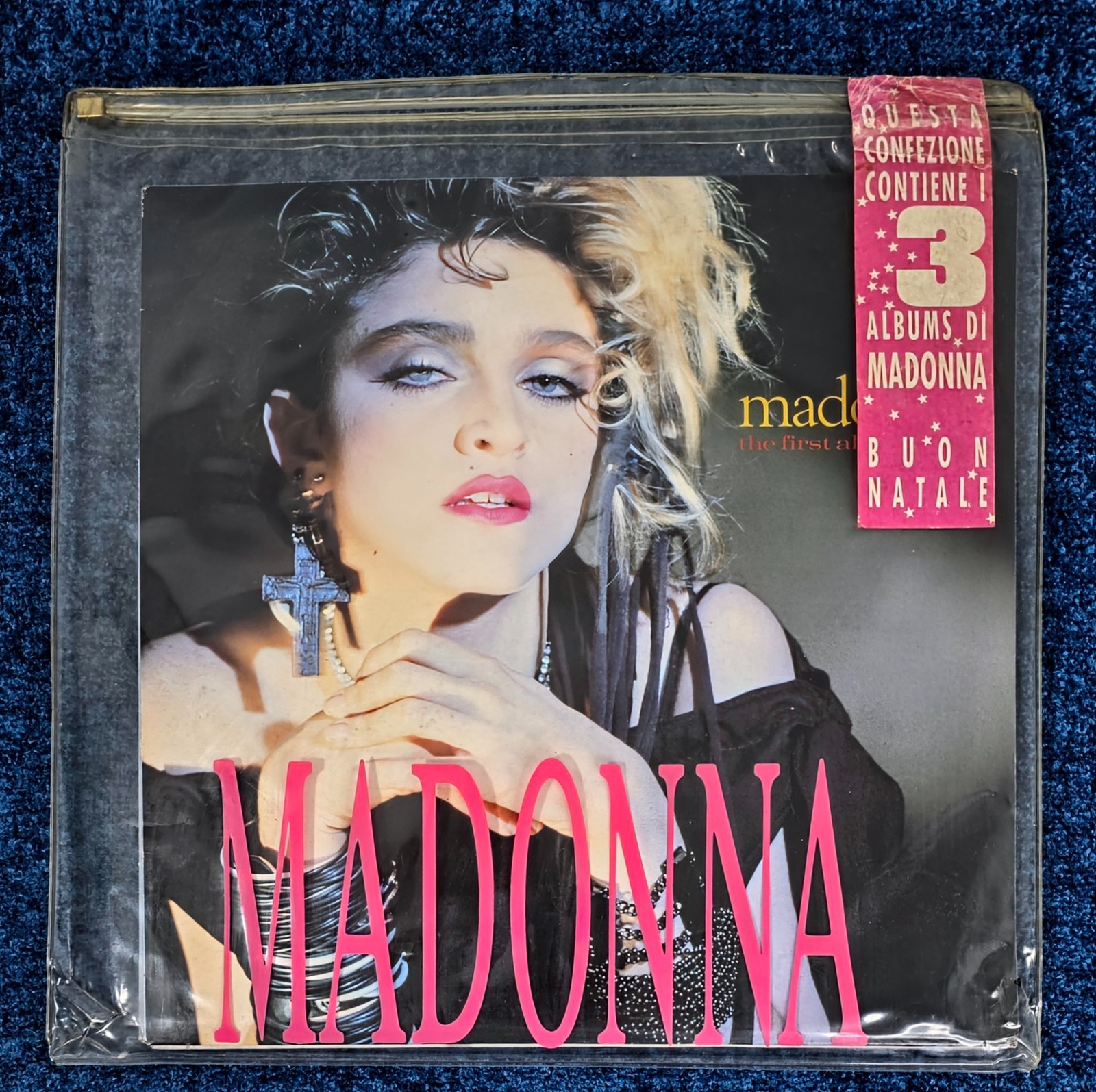 MADONNA 12   LP LIMITED PROMO BAG ITALY   SWEDEN BOX SET   IMMACUATE VINYL LOT