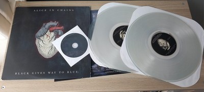 Alice In Chains Black Gives Way To Blue Clear Vinyl 2009 Original US Press LP