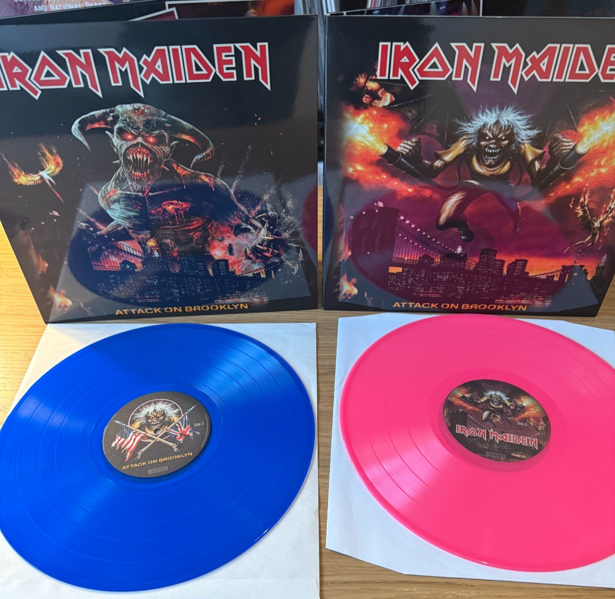 Iron Maiden vinyl record bundle - gatefold sleeves - Near Mint