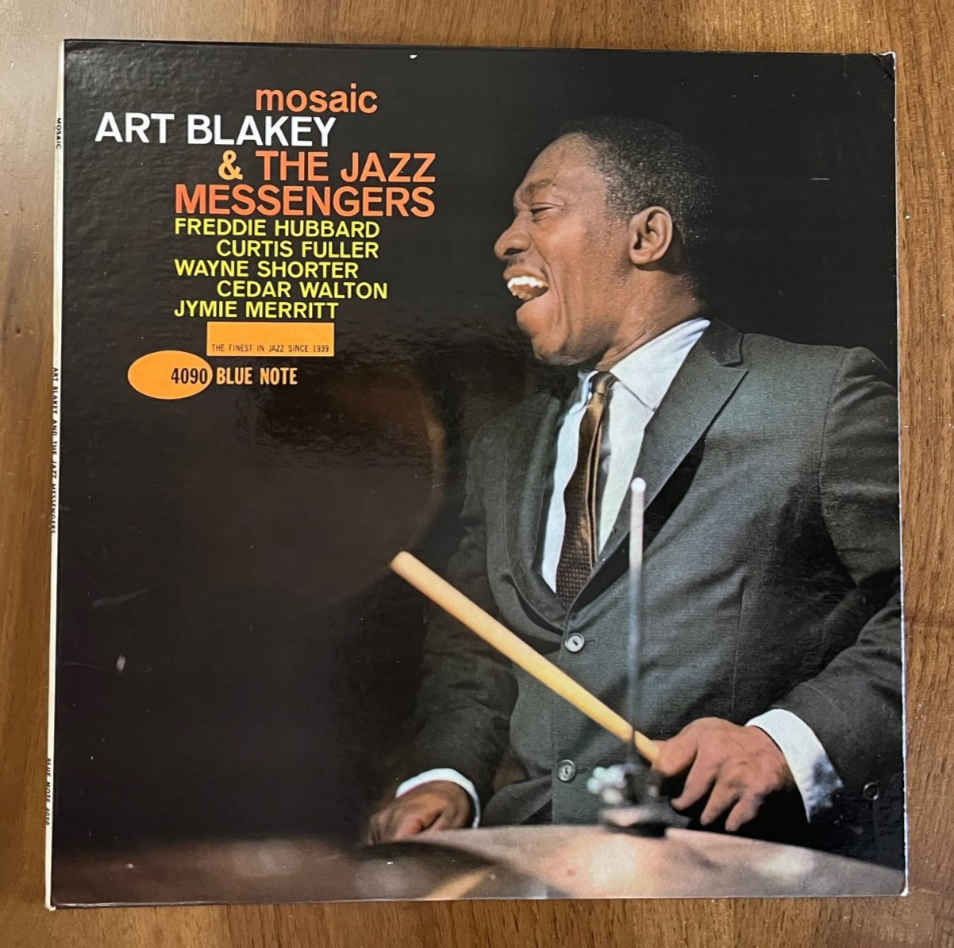 ART BLAKEY 12  LP  MOSAIC  1st US MONO 1961 BLUE NOTE BLP4090 RVG EAR BOTH SIDES