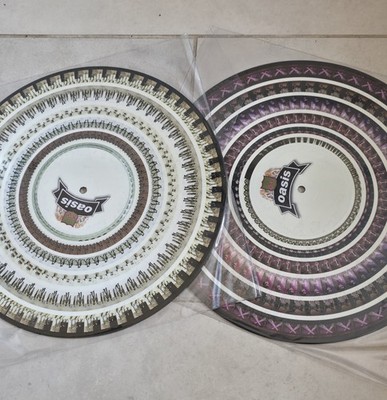 Oasis The Masterplan 25th Anniversary Zoetrope Picture Disc Vinyl Limited 2 x LP