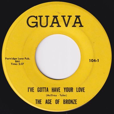 AGE OF BRONZE I ve Gotta Have Your Love UNKNOWN sweet soul 45 northern funk HEAR
