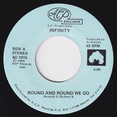 INFINITY Round And Round We Go ULTRA RARE modern soul 45 disco sweet soul HEAR  