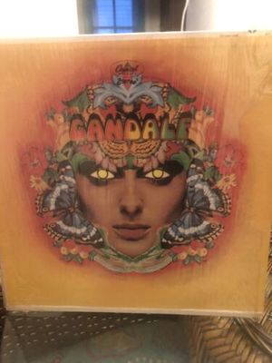vinyl record gandalf  1969 Psychedelic Rock Original foil Scranton pressing  11 