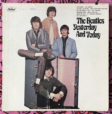 Beatles   Yesterday And Today LP   Capitol 2nd State Butcher Cover RIAA 3
