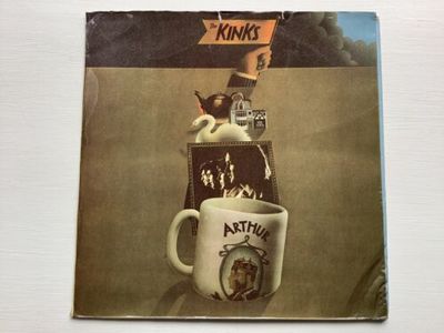 THE KINKS  ARTHUR  VINYL LP UK 1969 PYE NPL 18317  GATEFOLD INSERT  SUPERB VINYL