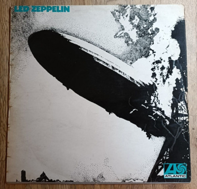 Led Zeppelin LP 1 UK Atlantic Superhype Turquoise 1st Press UNCORRECTED MATRIX