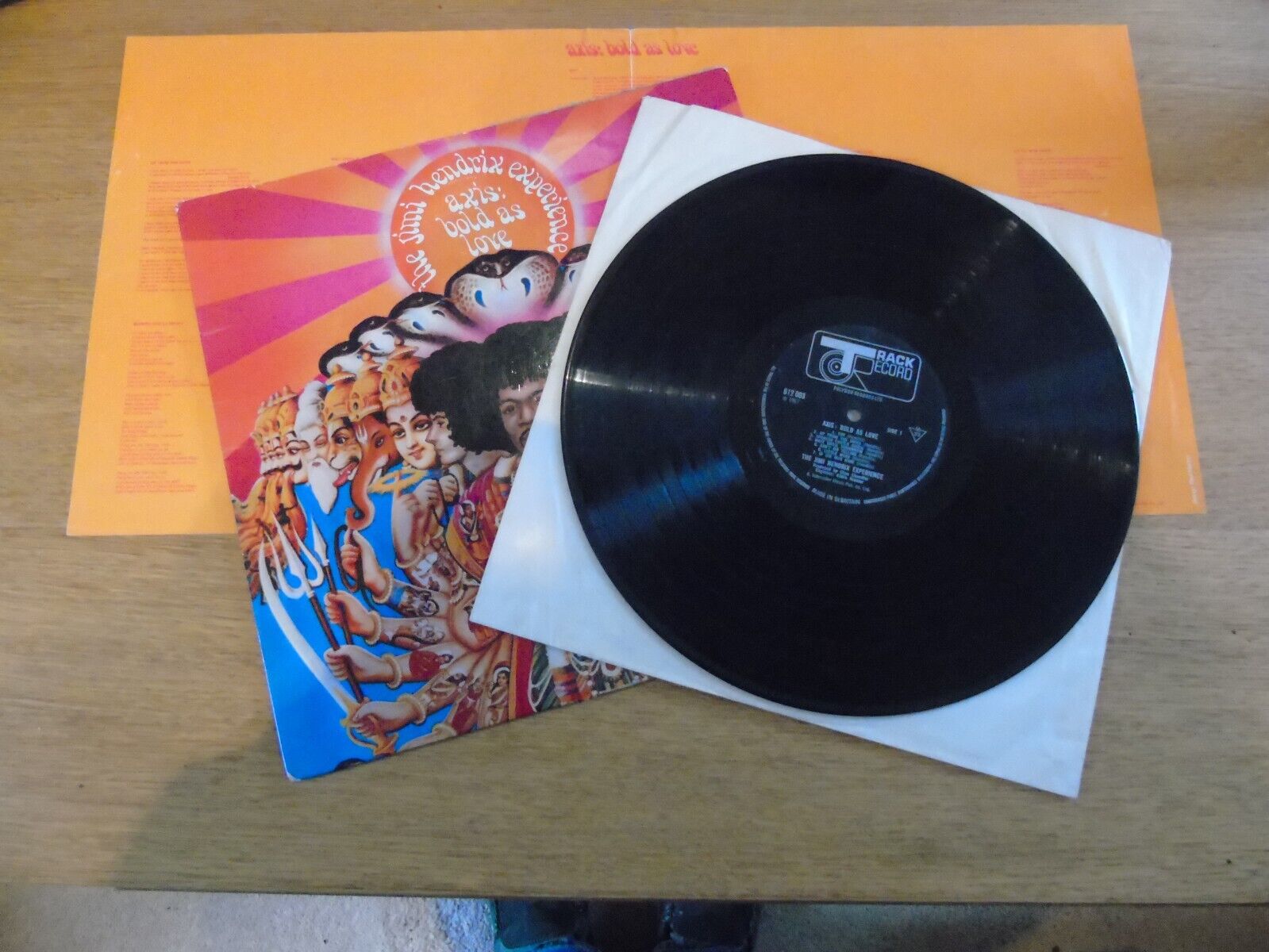 The Jimi Hendrix Experience Axis Bold As Love Rare 1967 Uk First Issue ...