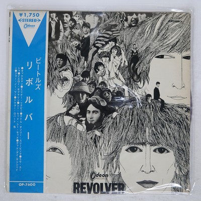 BEATLES REVOLVER ODEON OP7600 Japan VINYL LP