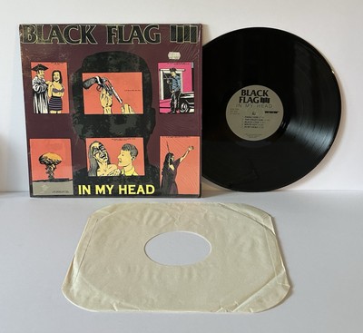 BLACK FLAG IN MY HEAD PUNK 1985 LP VINYL ALBUM SST 045
