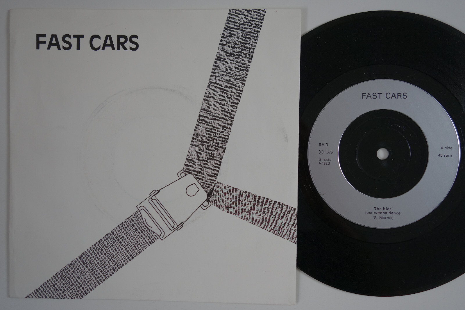 FAST CARS The Kids Just Wanna Dance MEGA RARE UK punk 7  powerpop kbd LISTEN 