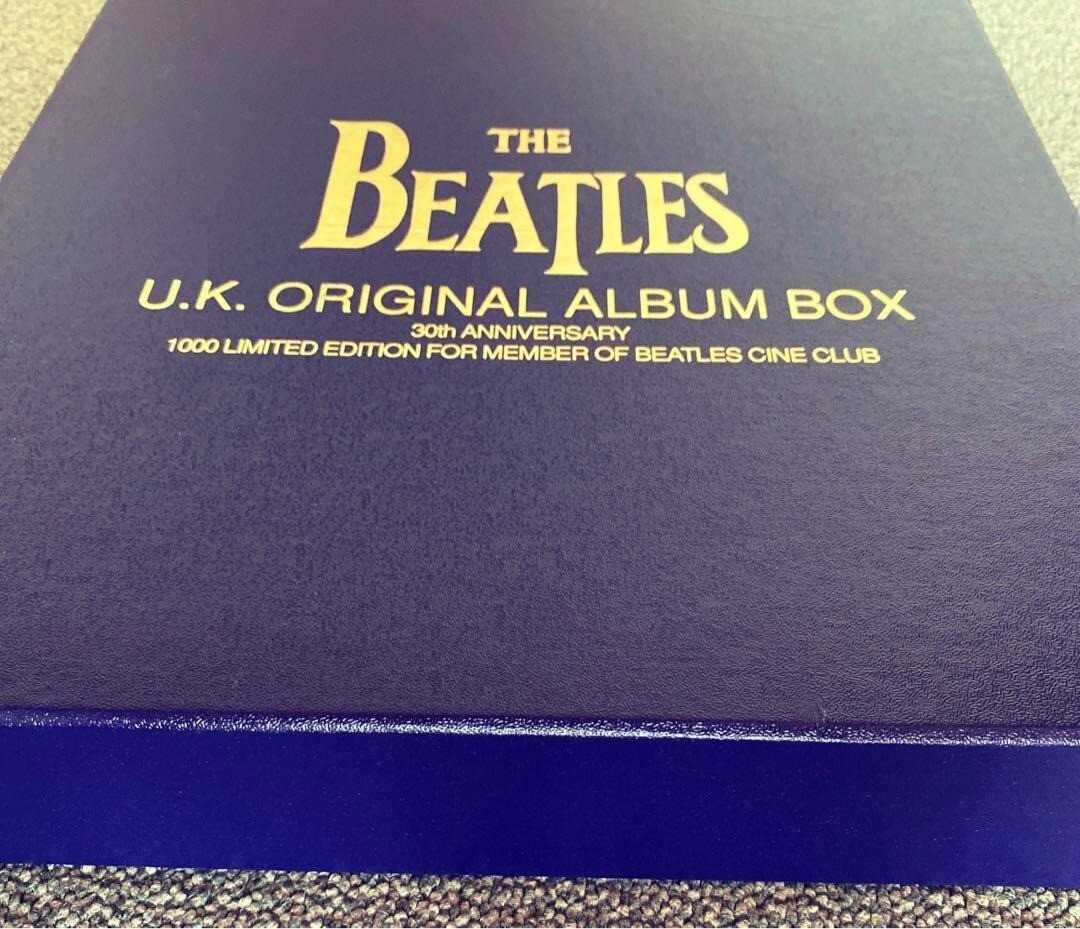 The Beatles U.K Original Album Box Vinyl 30th anniversary Japan NEW