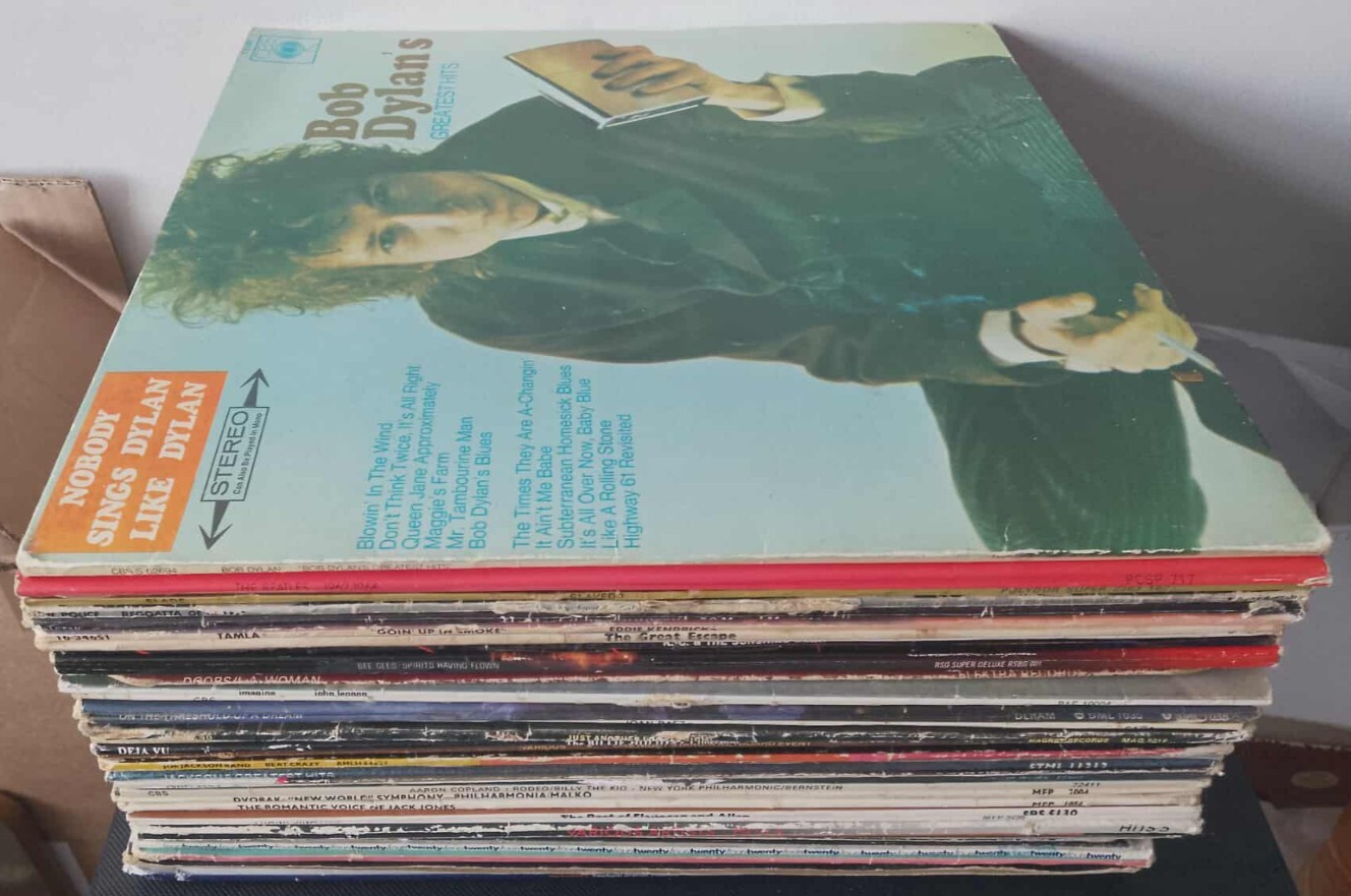 LP VINYL   12  RECORD JOB LOT OF 40  ROCK SOUL POP PROG FUNK SOUNDTRACK etc