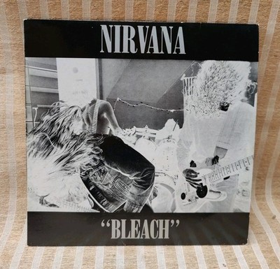 NIRVANA - BLEACH LP - TUPELO - LP6 - MISS-PRINT B B PRINT - RARE COPY - GOOD CDN