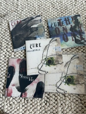 The Cure Vinyl Single Paket 