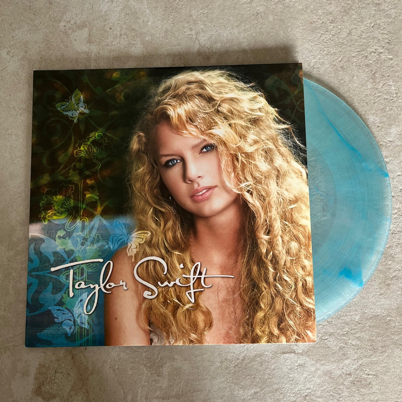 Taylor Swift - Self-Titled  RSD 2018 - Crystal Clear   Turquoise Vinyl   /5000 