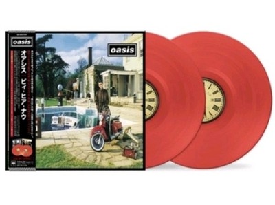 RARE Oasis Be Here Now Red Color Vinyl 2LP SIJP-1061 JAPAN Limited Obi 2025 JPN