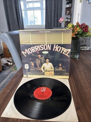 DOORS Morrison Hotel LP GFold1970  RED  Elektra Label  1st Press A1/B1 VG /VG  