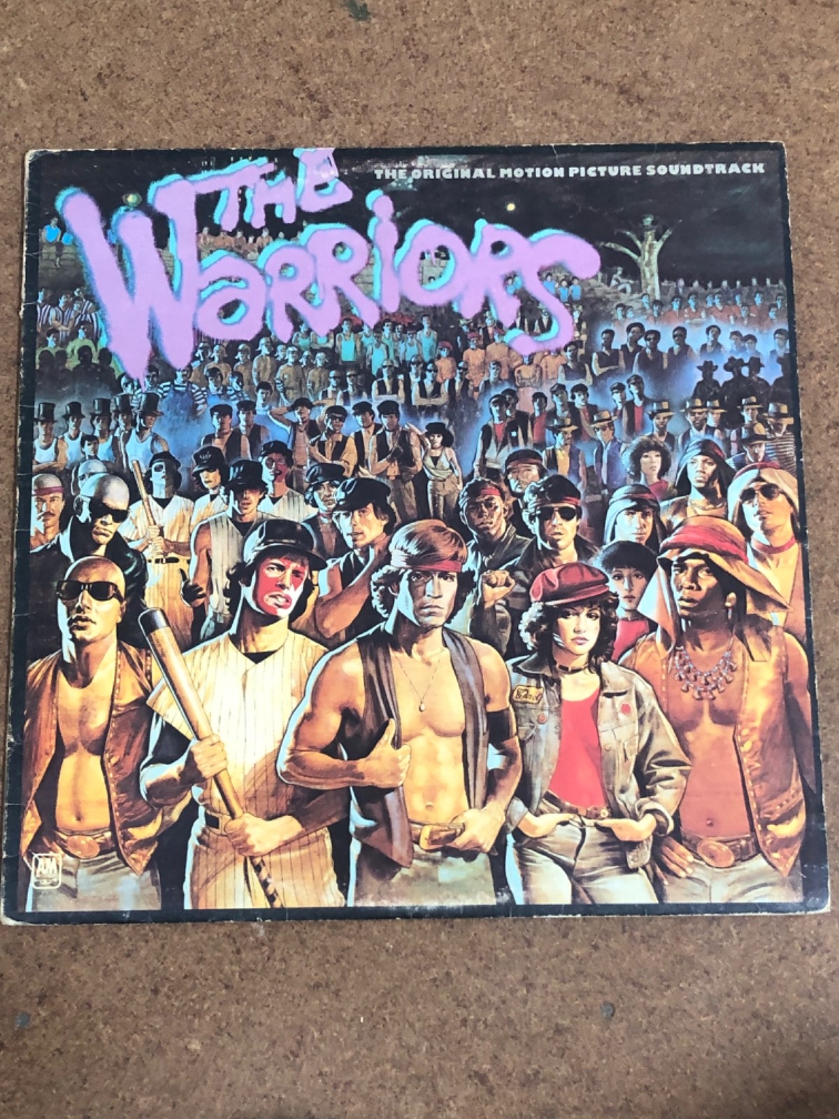 The Warriors Soundtrack OST LP vinyl record Australia 70s insert