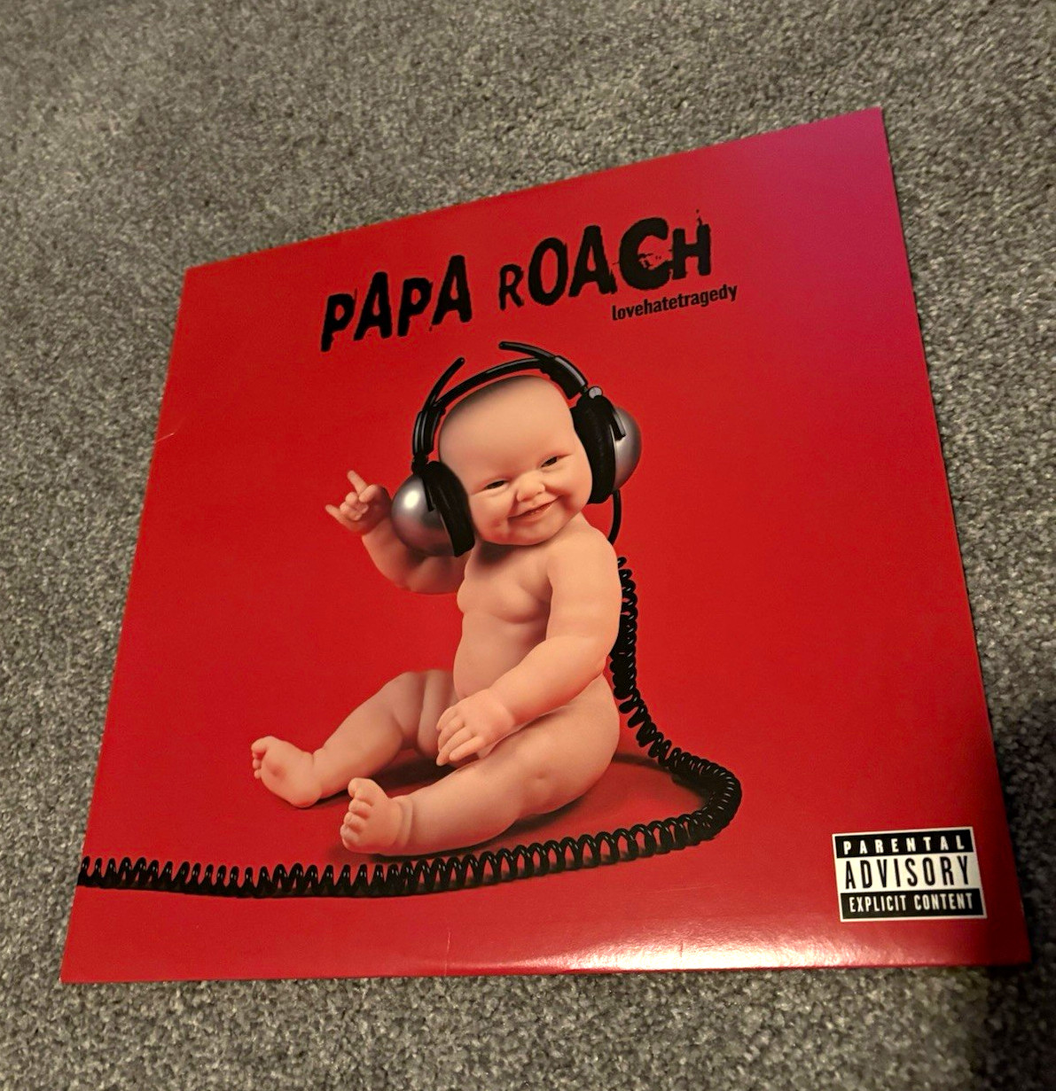 Papa Roach - Lovehatetragedy LP 12  Black Vinyl Geffen 2017 Parental
