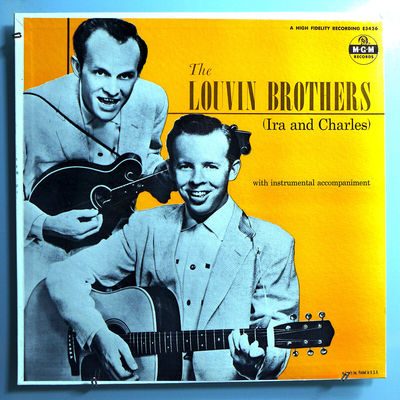 THE LOUVIN BROTHERS MGM PRESENTS LOUVINS INSANELY RARE ORIG  57 MGM MONO LP MINT