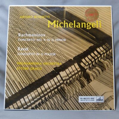 ASD 255 Rachmaninov  Piano Concerto No 4 MICHELANGELI W G ED1