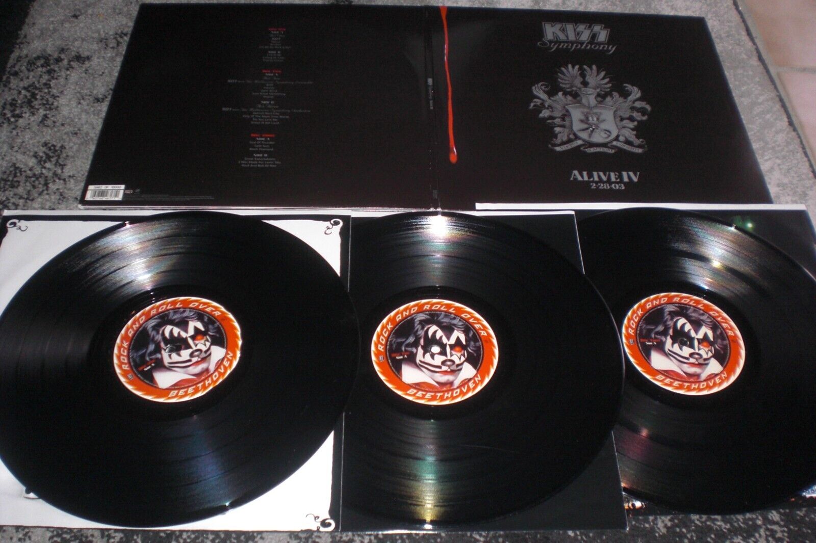 Kiss - Symphony Alive IV 3 Lp Set