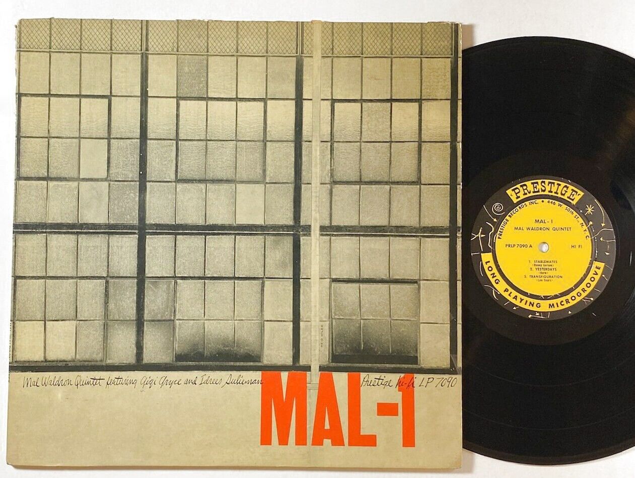 Mal Waldron  Mal   1  Jazz LP Prestige PRLP 7090 50th St  NYC Mono DG