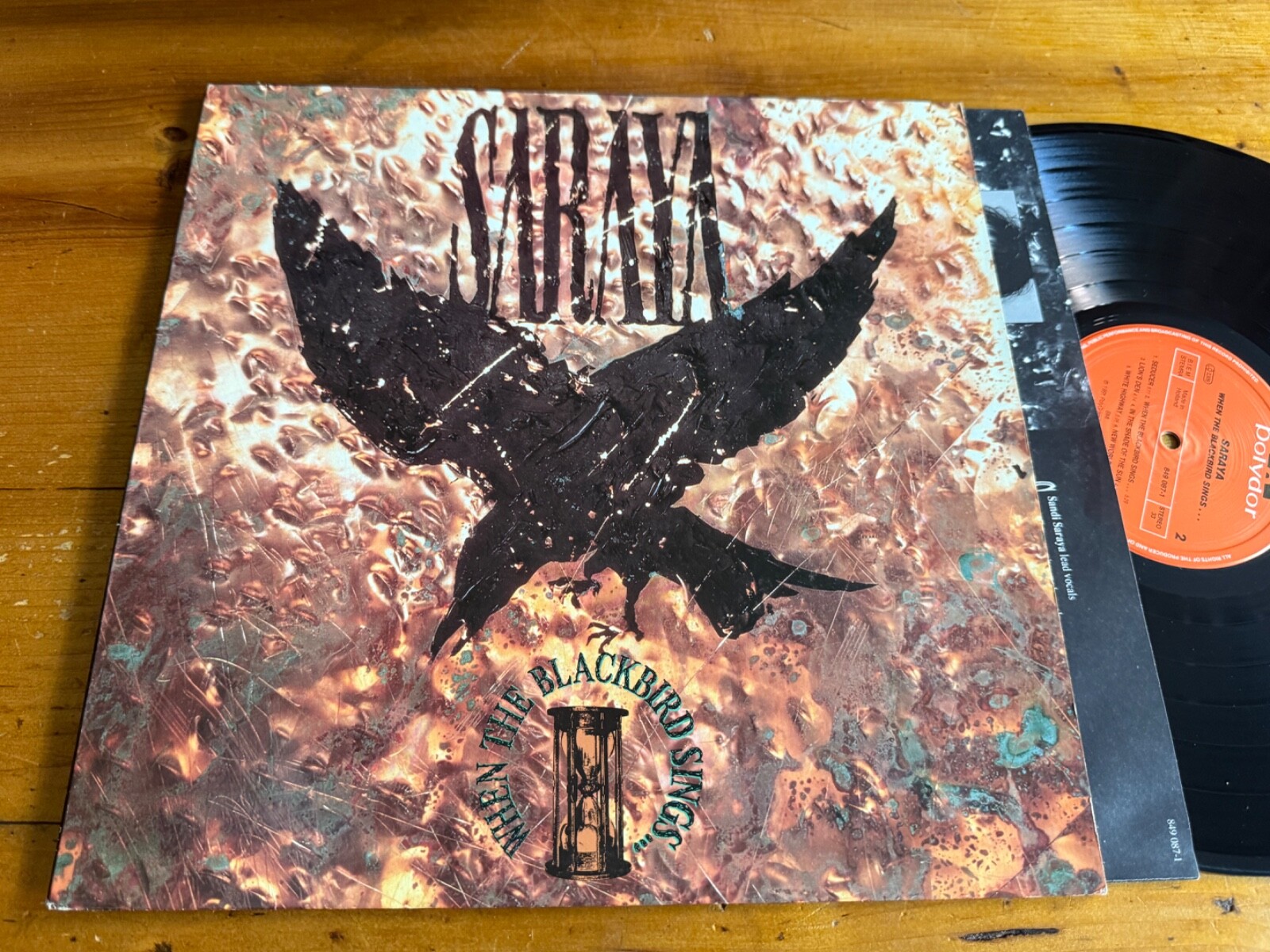 LP  1991  EUROPE Saraya     When The Blackbird Sings...