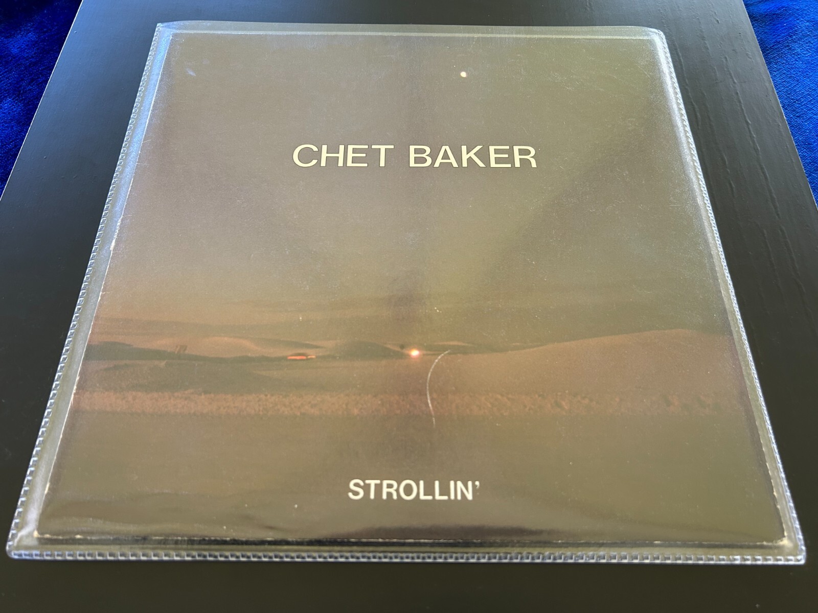 CHET BAKER - Strollin  LP 1986 - GERMANY Cool Jazz/Fusion RARE   