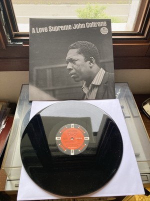 JOHN COLTRANE     A LOVE SUPREME LP EX /EX  2018  IMPULSE  IMP 414